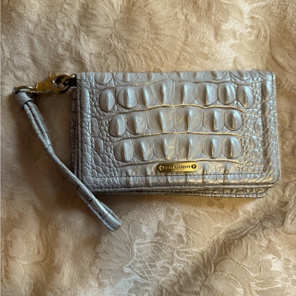 Brahmin Croc Leather Wristlet main image 0